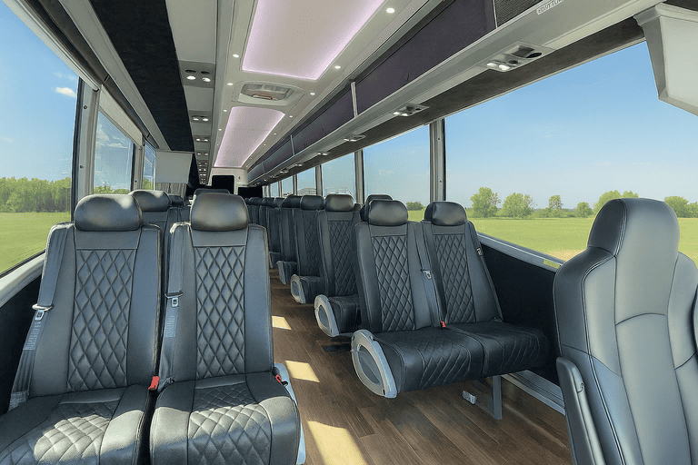 coach bus in Columbia